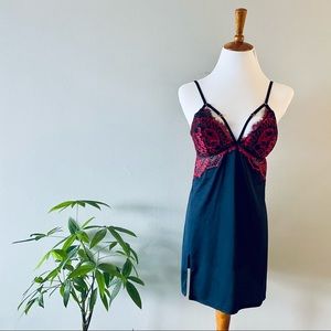 Red and Black Negligée from La Senza